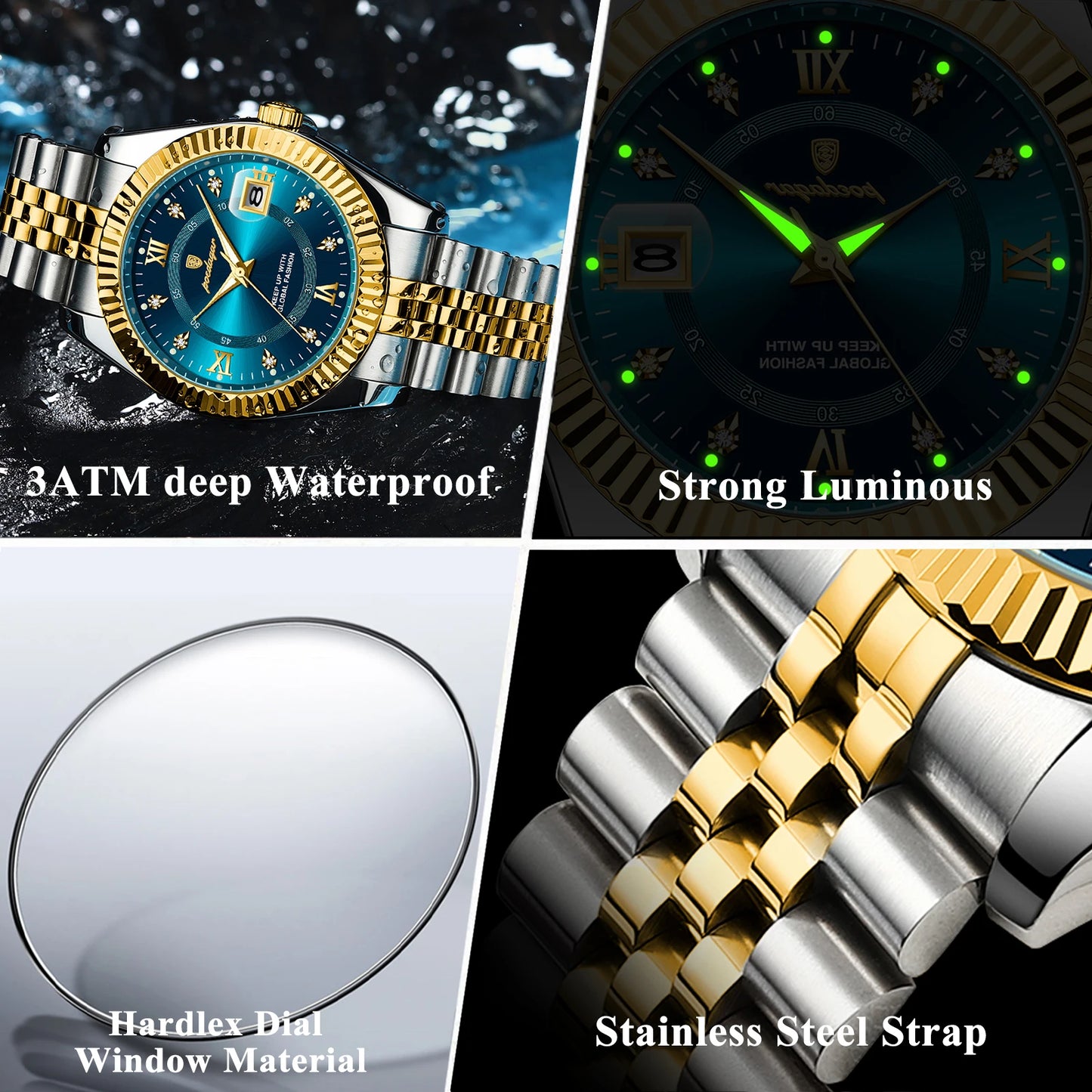Montre POEDAGAR - Luxe & Performance